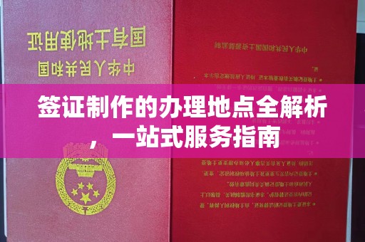 灌南签证制作的办理地点全解析，一站式服务指南