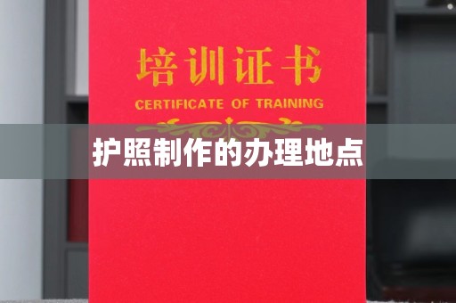 灌南护照制作的办理地点